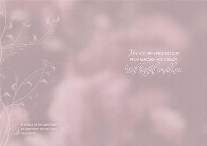 Never Forgotten Always Remembered KJV Card, 1 Count - color: Never Forgotten, Always Remembered
