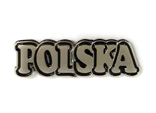 Polart | Polish Lapel Pin - Polska Pin with Butterfly Clutch - Poland Gifts for Suits, Bags, Hats, and Collectors of Jewelry Lapel Pins and Brooches (for Men & Women) - style: Polska
