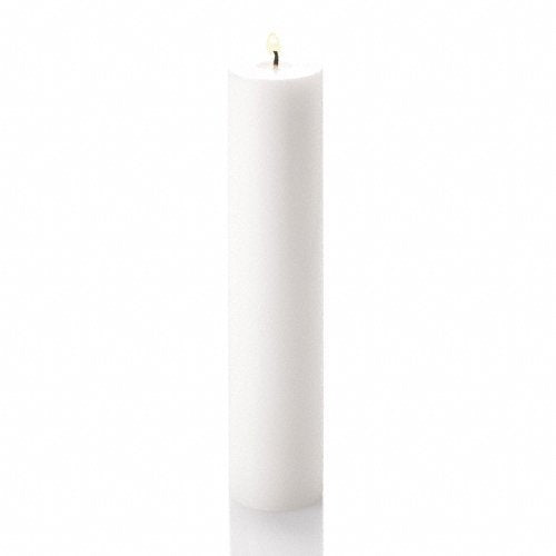 Richland® 2" x 9" Pillar Candles White Set of 20 - color: White, size: 2" x 9" (Set 20)