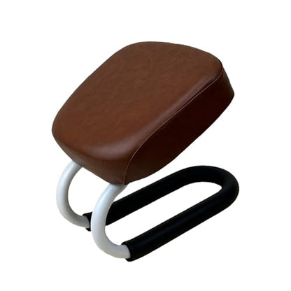 Colaxi Kneeling Meditation Stool Adjustable Birthday Gift Anti Slip Comfortable Seat Prayer Stool for Yoga Praying Home Women, Style A Brown - color: Style a Brown