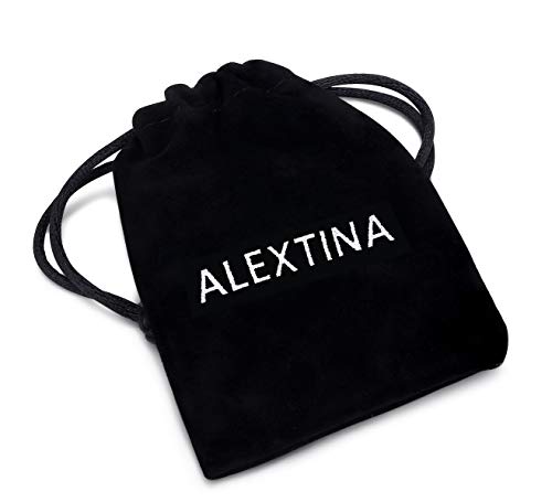 ALEXTINA 8MM Men's Stainless Steel Bible Verse Christian Lord's Prayer Cross Ring Wedding Bands Spinner Ring Laser Engraved - style: Silver tone