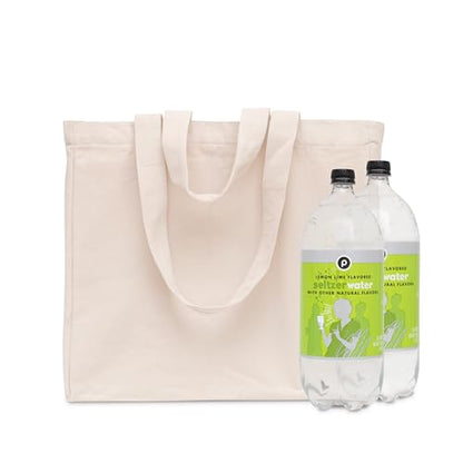 Cloth Grocery Shopping Bags Handles - Sturdy Canvas Material, Extra Large, Heavy Duty, and Premium Quality Cotton Grocery Shopping Bags with Real Pockets and Double Handles for Convenience (2 Bags)