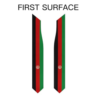 Generic Afghanistan Afghan Flag Graduation Stole - Unisex Adult 72" Long Graduation Shawl