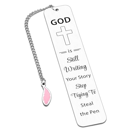 Christian Bookmark Gifts for Women Men, Inspirational Bible Verse Gift,Bookmarks for Reading Women Men Religious Scripture Book Marks Cross for Friends Bookish Readers Christmas Birthday Faith