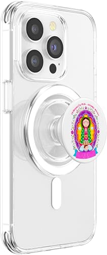 Our Lady Virgen De Guadalupe Sant Mary Catholic Religious PopSockets PopGrip for MagSafe - style: Magnetic PopGrip