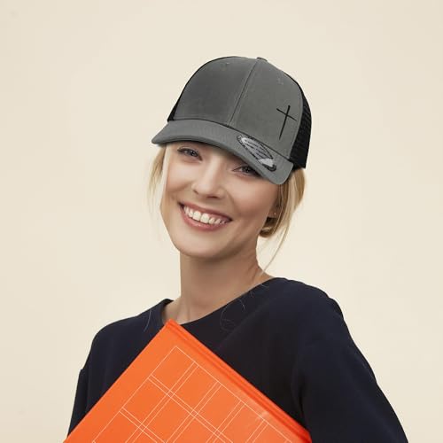 Christian Hats for Men Women,Jesus Cross Hat Christian Religious Gifts for Birthday/Christmas - color: 24.grey 02