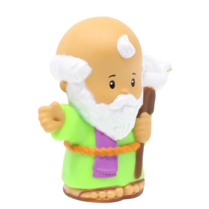 Fisher-Price Replacement Part for Collectible Little People Noah's Ark Zoo Safari Jungle Animals Playset JLV11 - Replacement Noah Figure