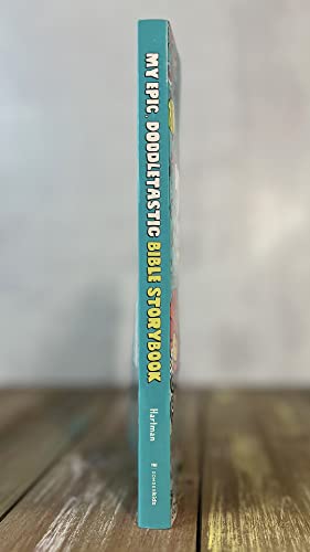 My Epic, Doodletastic Bible Storybook: 60 Bible Stories to Read, Color, and Draw