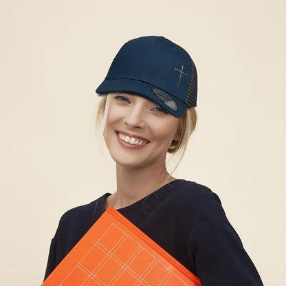 Christian Hats for Men Women,Jesus Cross Hat Christian Religious Gifts for Birthday/Christmas - color: 62.blue-01