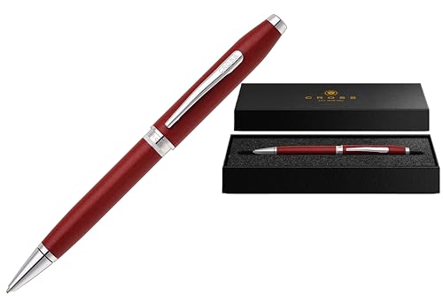 Cross Foundry Metallic Red with Chrome Appointments Ballpoint Pen - color: Red