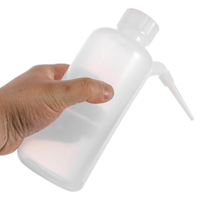 PRETYZOOM Communion Cup Filling Bottle Set 5 pack Squeeze Condiment Bottles with Side Straw Reusable Plastic Sauce Dispenser for Ketchup Mustard Salad Dressing Church Bbq Party Kitchen Prep