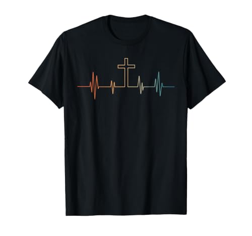 Unique Christan Art for Men Women Cross Jesus Religious T-Shirt - color: Black, size: 6X-Large