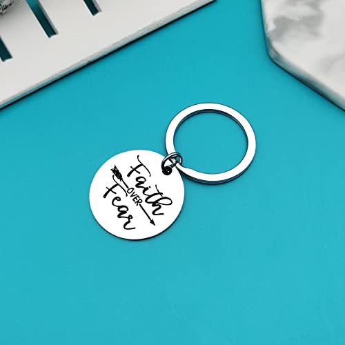 Xiahuyu Christian Keychain - Bible Verse Baptism & Communion Gift - Inspirational Religious Gifts for Women & Men - color: Christian-6