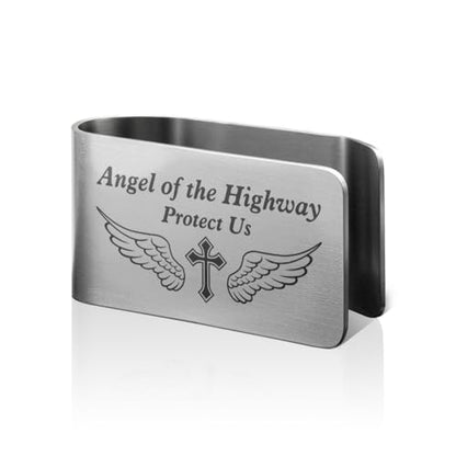 Guardian Angel Car Visor Clip, Christian Visor Clip for Men Women - color: Sliver16