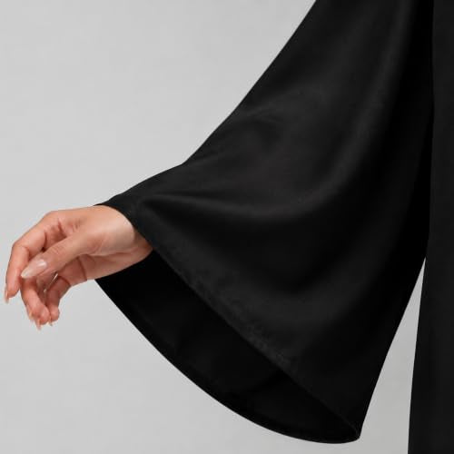 Happy Secret Adult Matte Choir Robe for Church, Graduation and Ceremonies - color: Black, size: 42(4'9"-4'11")