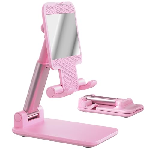 Phone Stand for Desk Cell Phone Holder Stands for iphones, Sakura Pink - color: C-Sakura Pink