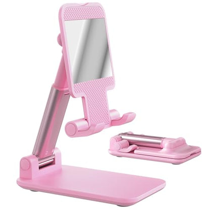 Phone Stand for Desk Cell Phone Holder Stands for iphones, Sakura Pink - color: C-Sakura Pink