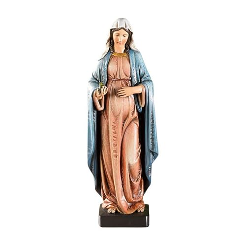Avalon Gallery Catholic Saints Figurine - Toscana Collection Religious Statue, 8" H, Mary Mother of God - color: Mary Mother of God