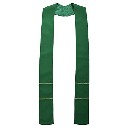 BLESSUME Church Pastor Mass Stole - color: Green
