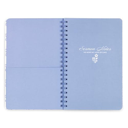 Steel Mill & Co. Sermon and Church Notes, Blue Hydrangea