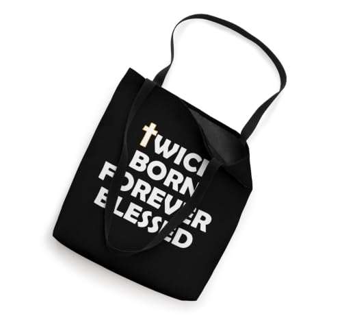 Christian Faith Bible Theme Born Again Motivational Gift Tote Bag