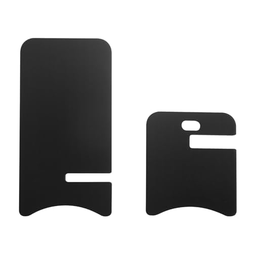 Solid Wood Simple Phone Stand, Desktop Stand,Tablets Tablet Display Stand, Compatible with All Phones (Black Wood) - color: Black Wood