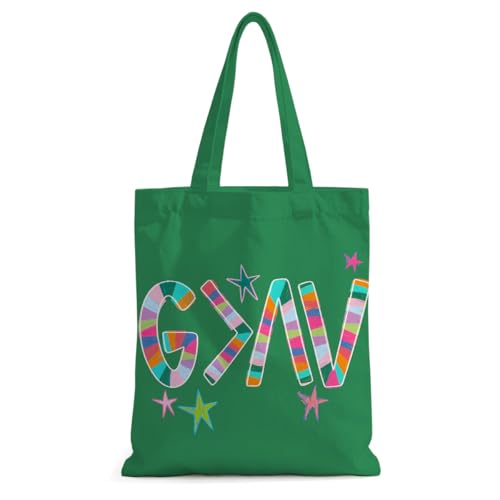 Religious Canvas Tote Bag Tote Bag for Women Christmas Birthday Canvas Bags for Shopping Beach Grocery - color: Christiangod