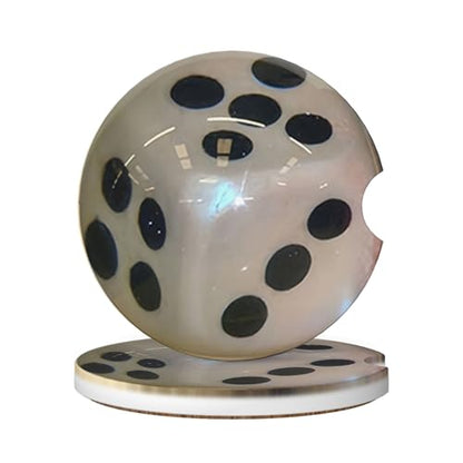 Car Coasters for Cup Holder 2 Pack - Dice - color: Dice
