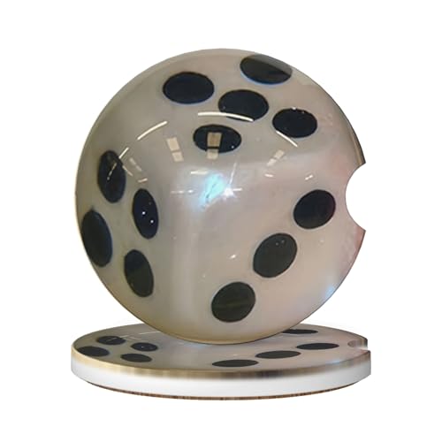 Car Coasters for Cup Holder 2 Pack - Dice - color: Dice