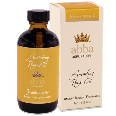 Abba Christian Products Frankincense Anointing Oil (4 oz) 1 pk, 4 Ounce