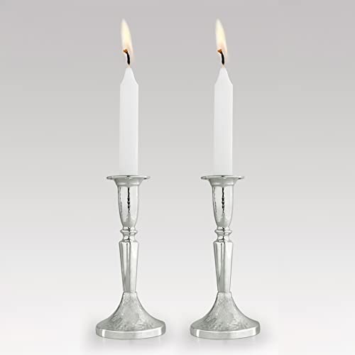 20pk Small White Spell Candles - Short Taper Vigil Candles, Burn up to 3 Hours Each, Ideal for Religious Faith, Prayer & Meditation