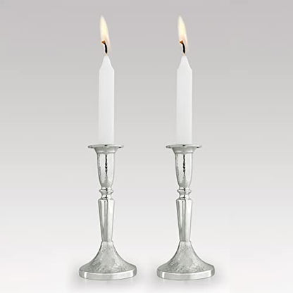 20pk Small White Spell Candles - Short Taper Vigil Candles, Burn up to 3 Hours Each, Ideal for Religious Faith, Prayer & Meditation