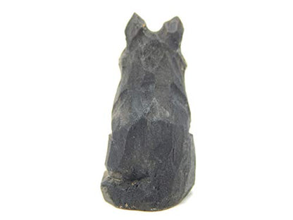 Selsela Hand-Carved German Shepherd Figurine - Miniature Dog Sculpture for Home Decor, Handmade Pet Lover Collectible, Garden Ornament Pet Lover Enthusiast Collectible - style: German Shepherd