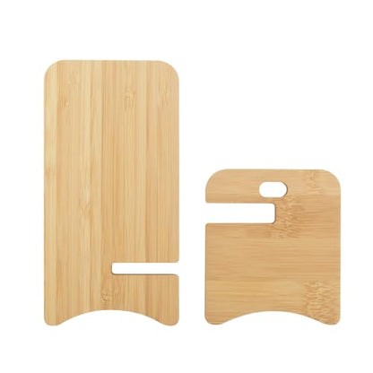Bamboo Phone Stand, Desktop Stand, Simple Phone Stand, Compatible with All Phones (Bamboo) - color: bamboo