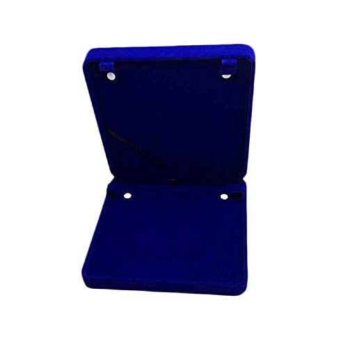 Jewelry Set Velvet Box Necklace Earring Ring Necklace Bracelet Gift Display Case Wedding Jewelry Storage Holder (Royal Blue for Long Pearl Chain) - color: Royal Blue for Long Pearl Chain