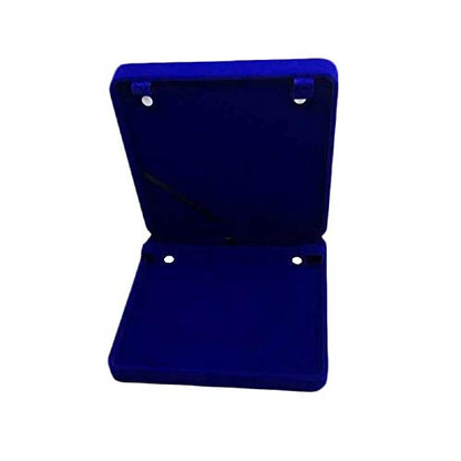 Jewelry Set Velvet Box Necklace Earring Ring Necklace Bracelet Gift Display Case Wedding Jewelry Storage Holder (Royal Blue for Long Pearl Chain) - color: Royal Blue for Long Pearl Chain