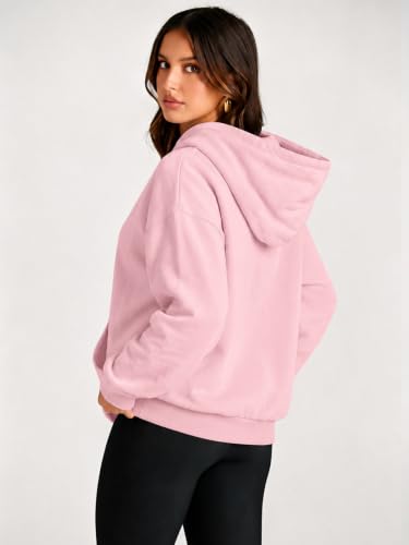 LUKYCILD God is Good Hoodie Christian Sweatshirt for Women Jesus Shirt - color: #01 Pink, size: Large