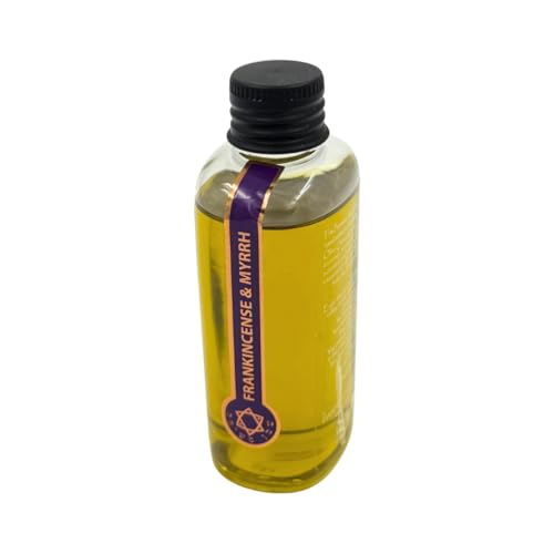Frankincense and Myrrh Anointing Oil from Spring Nahal, Holy Spiritual Oils, 3.4 Fl Oz - size: 3.4 Fl Oz (Pack of 1)