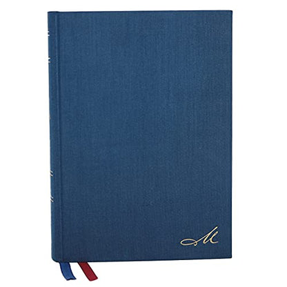 NKJV, MacArthur Study Bible, Blue Cloth over Board, Comfort Print: Unleashing God's Truth One Verse at a Time (Holy Bible, New King James Version)