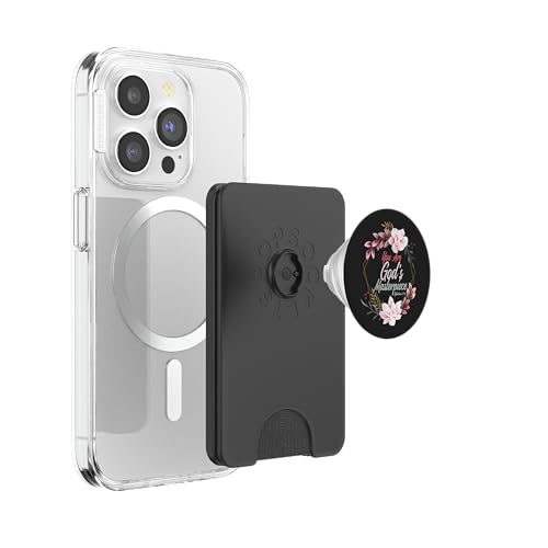 You are God's Masterpiece Ephesians 2:10 Prayer Bible Verse PopSockets PopWallet for MagSafe - style: Magnetic PopWallet