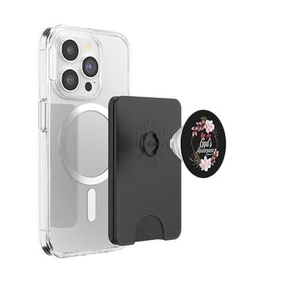 You are God's Masterpiece Ephesians 2:10 Prayer Bible Verse PopSockets PopWallet for MagSafe - style: Magnetic PopWallet