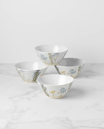 Lenox 896609 Wildflowers All-Purpose Bowls, Set of 4 - style: Dinner Bowls, Set of 4