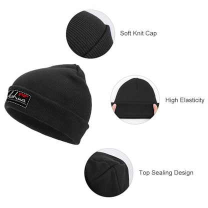 Yeshua Jesus Christian Beanie Hat Warm Winter Skull Caps Knit Slouchy Beanies for Outdoor - color: Black-03