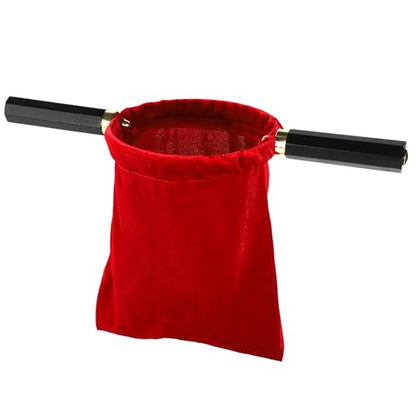 Brilucky Church Tithe Offering Bags with Wooden Handles,Offering Baskets for Church with Handles for Churches Communion Supplies,Collection Baskets for Church Offerings Accessories