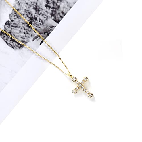Cross Pendant Necklace for Women Jewelry Gold Cross Necklaces for Women Cross Necklace Minimalist Trendy Jewelry Valentines Day - style: CN2