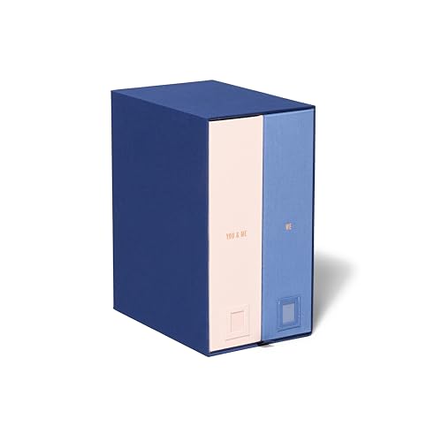 Savor | Deluxe Wedding Keepsake Box with 52 Labels, 6 Drawers, and 8 Vertical Files | Acid-Free Memory Organizer for Wedding Day, Bridal Shower & Anniversary (Blue, No Customization) - color: Something Blue, size: No Customization