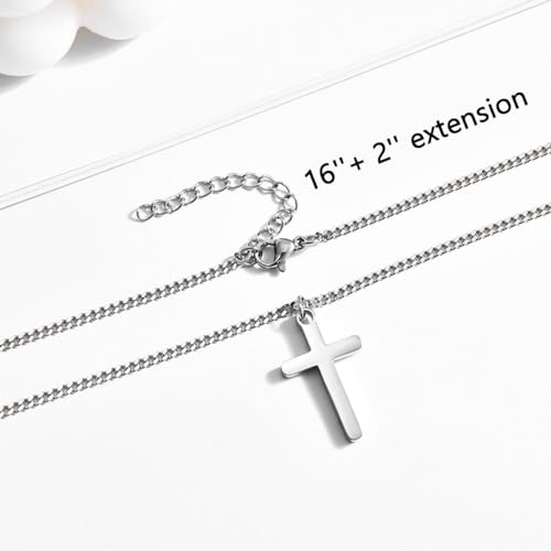 Leyung Baptism Confirmation First Holy Communion Christening Gifts for Boys - color: Baptism