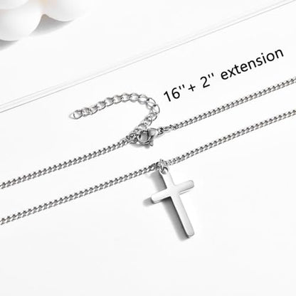 Leyung Baptism Confirmation First Holy Communion Christening Gifts for Boys - color: Baptism