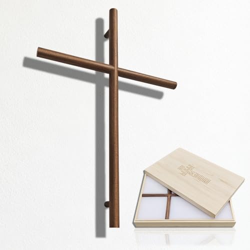 annrose Wooden Wall Cross, 15" H,Christian Gift