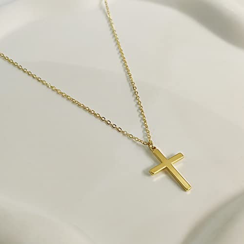 HAXIYA Cross Pendant Necklaces for Women Layered Cross Choker Faith Jewelry - style: Classic-Gold